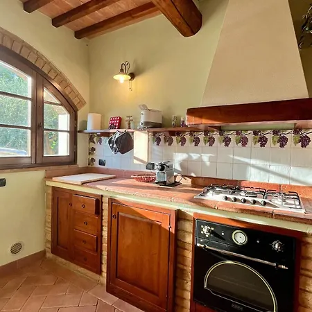 Il Borghetto - Casetta Rustica Con Piscina E Jacuzzi Nel Chianti Apartament