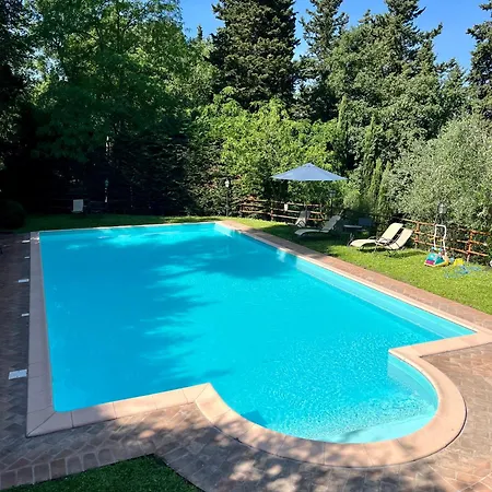 公寓 Il Borghetto - Casetta Rustica Con Piscina E Jacuzzi Nel Chianti Turignano