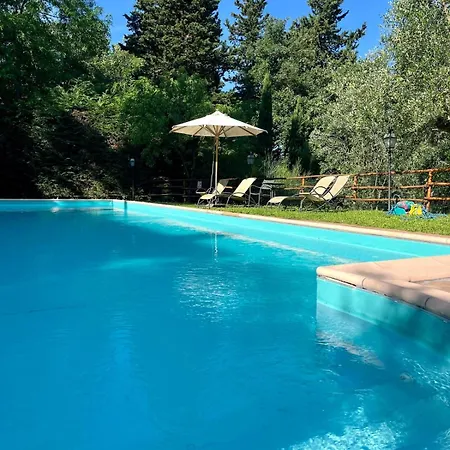 Il Borghetto - Casetta Rustica Con Piscina E Jacuzzi Nel Chianti Apartament